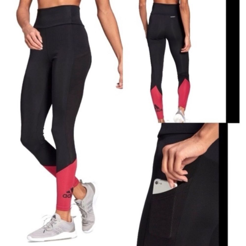 Adidas Mesh Panel Leggings